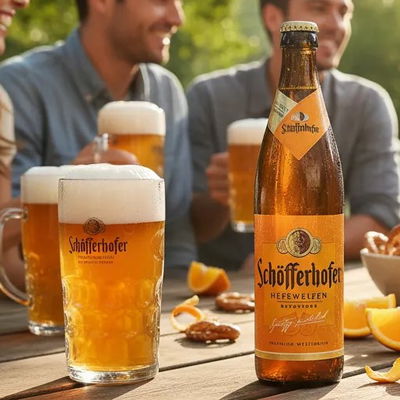 Cerveza Schofferhofer Hefeweizen Naturtrub