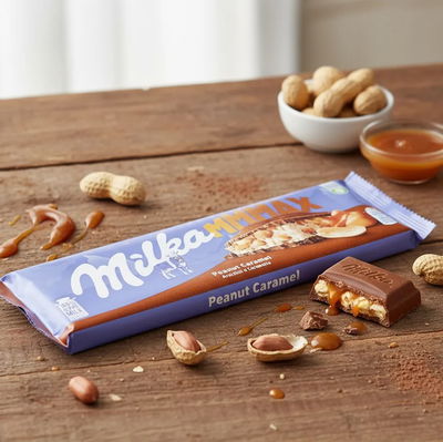 Milka Mmmax peanut caramel