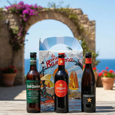 Pack Cerveza Estrella Damm - 3 Botellas 330 Ml 