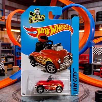 Hot Wheels City- Pedal Driver (Rojo)