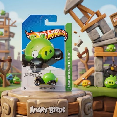 Hot Wheels Hw Imagination Angry Birds Minion