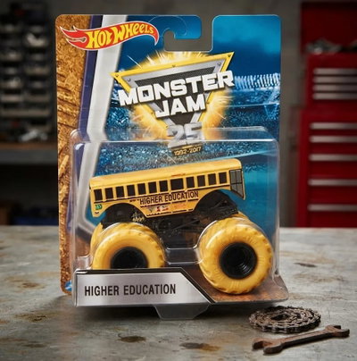 Hot Wheels - Monster Jam -25 Aniversario Higher Education 