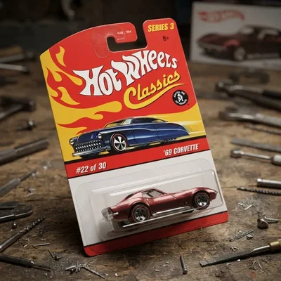 Hot Wheels Classics - 69 Corvette Serie 3