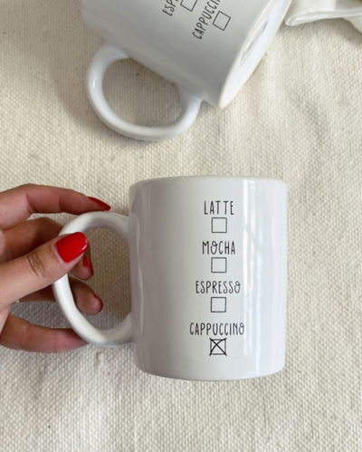 Taza mug capuccino
