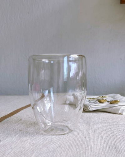 Vaso doble vidrio 350 Ml