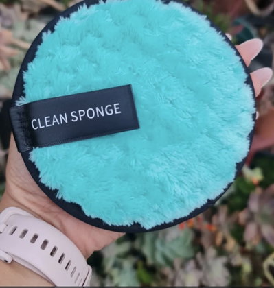 Esponjita para remover maquillaje