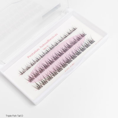 Pestañas Autoadhesivas TRIPLE FISH TAIL D CityGirl