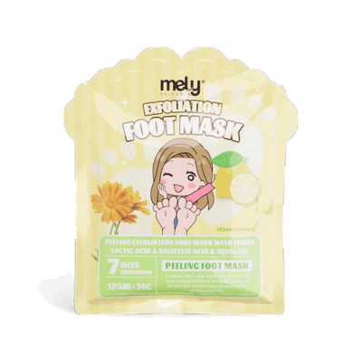 Mascarilla de exfoliador de pies MELY