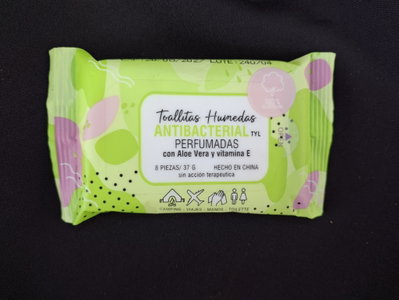 Toallitas Humedas Antibacterial TYL