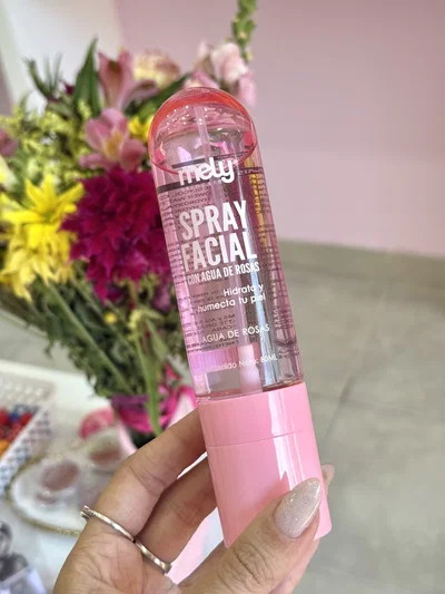 Tonico Facial Mely con agua de rosas 