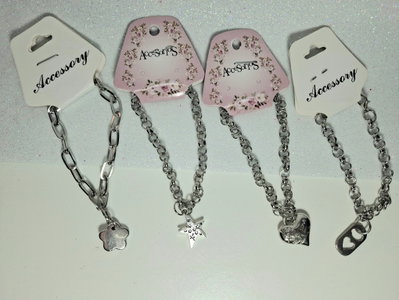 Pulsera con cadena de fantasia