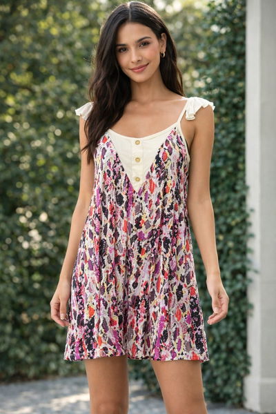 Vestido Solero Estampado Espalda Desc Talle S,m Y L Oferta