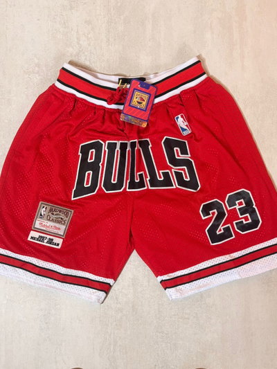 Short NBA Chicago Bulls Rojo