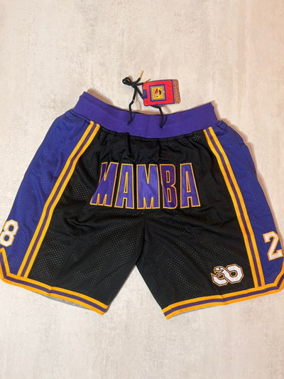 Short NBA Lakers Mamba