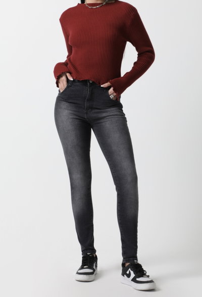 Jean chupin grey