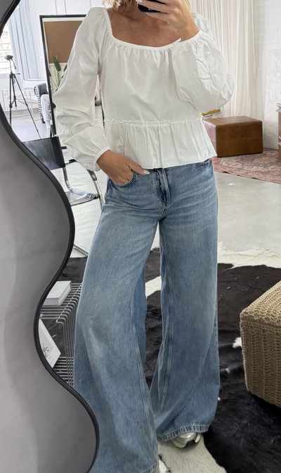 Blusa Cala poplin