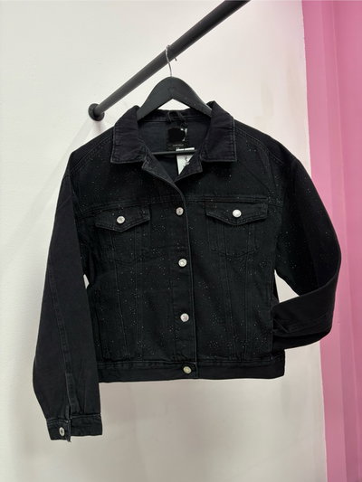 Campera con strass 