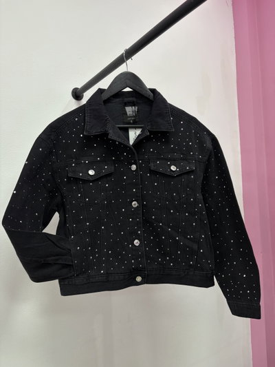 Campera con strass 