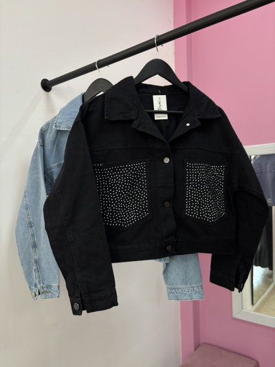 Campera con strass