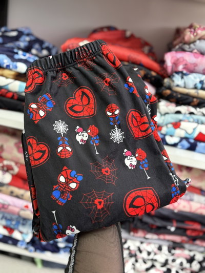 Pijama Spiderman y Kitty 