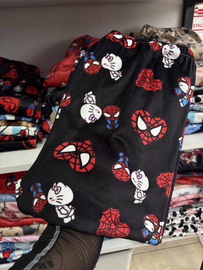 Pijama Spiderman y Kitty