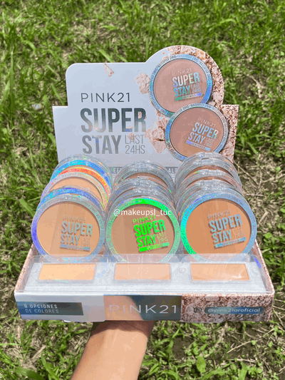 Polvo compacto Pink21 Super Stay Packx3