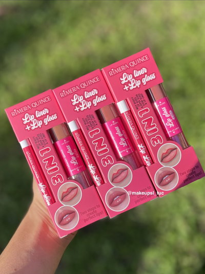 Lip combo 3 en 1 Rimera Quince Packx3