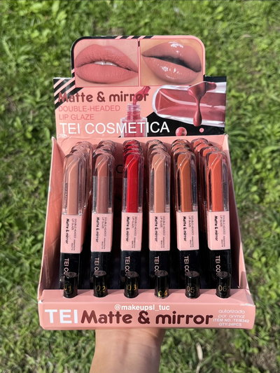 Labial matte + gloss Tei Packx6