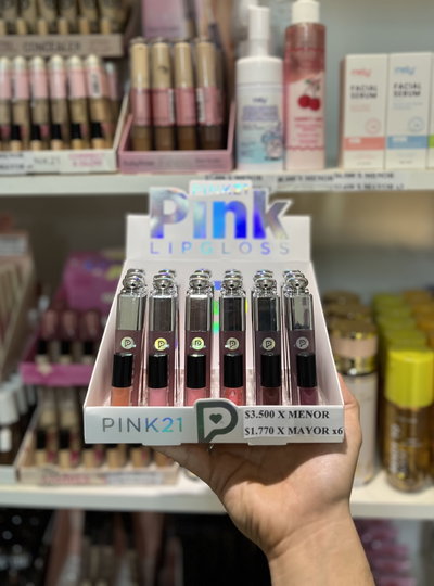 Lip gloss estilo dior Pink21 Packx6