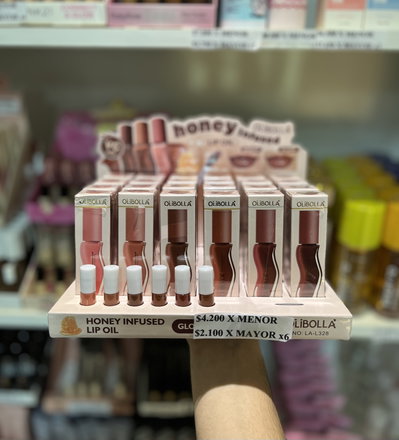 Lip oil honey Olibolla Dupe gisou Packx6