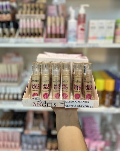 Corrector de ojeras liquido 4angels Pack6