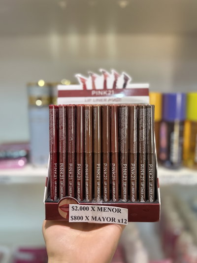 Delineador para labios de PINK21 Packx12