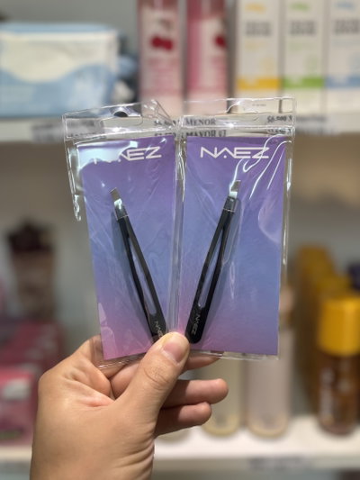 Pinza de cejas NAEZ pack x2