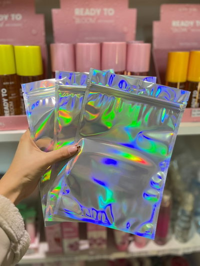Bolsas holograficas 16X24 premium pack x10