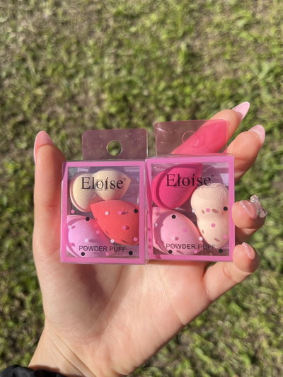 Mini esponjitas pack x3