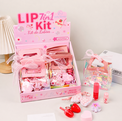 Carterita de maquillaje 7 en 1 pack x2