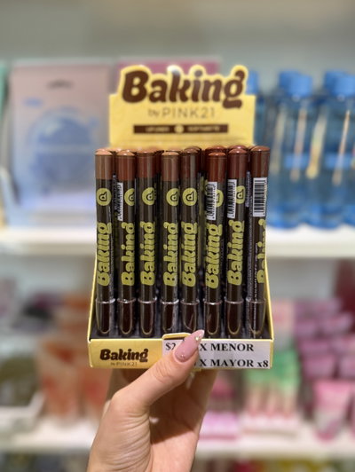 Delineadores de labios Baking Pink21 pack x8
