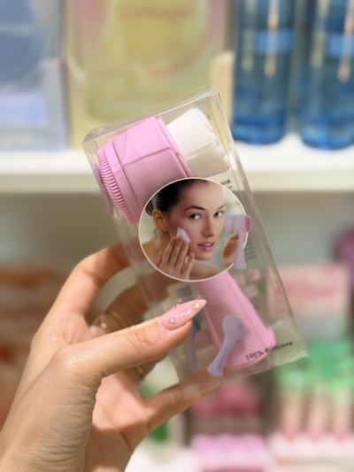 Cepillo Exfoliante facial packx3