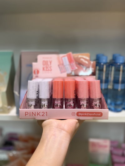 Lip Oil Pink21 pack x3