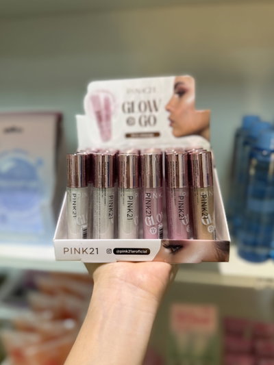Iluminador liquido Roll-on Pink21 pack x3