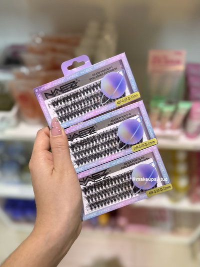 Blister de pestañas 40D Naez pack x3