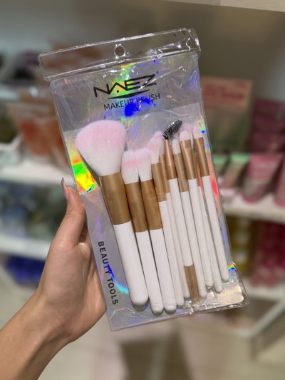 Brochas de maquillaje x12 Naez pack x2