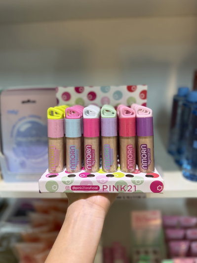 Corrector liquido Amora Pink21 pack x6