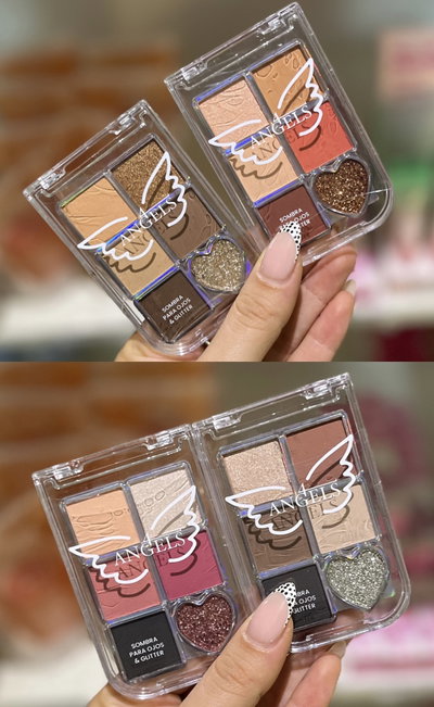 sombra de ojos con glitter 4Angels pack x4