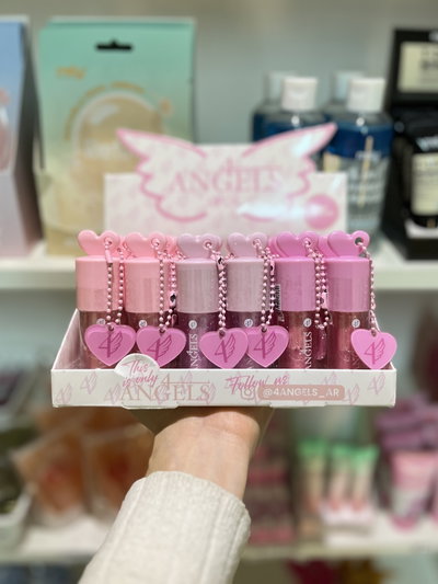 Gloss con llavero 4Angels pack x3