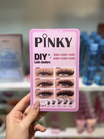 Libro de pestañas Pinky 10D AL 60D 