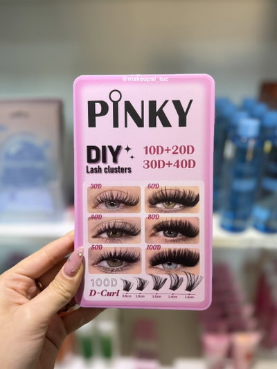 Libro de pestañas Pinky 10D AL 40D 