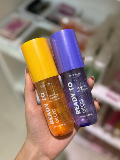 Body splash glitter City Girl Pack x2