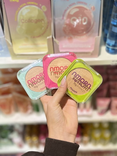 Polvo compacto Amora Pink21 pack x3