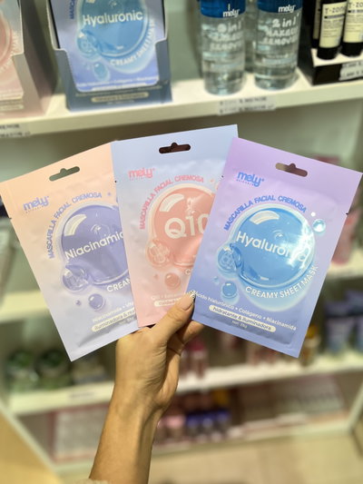Mascarilla facial Mely pack x3